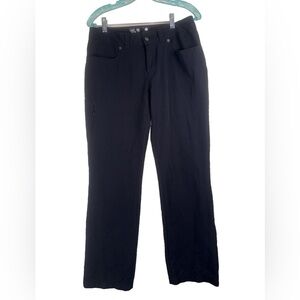 Mountain Hardwear Womens La Strada Black Roll Up Leg Pants Size 6/Waist 32